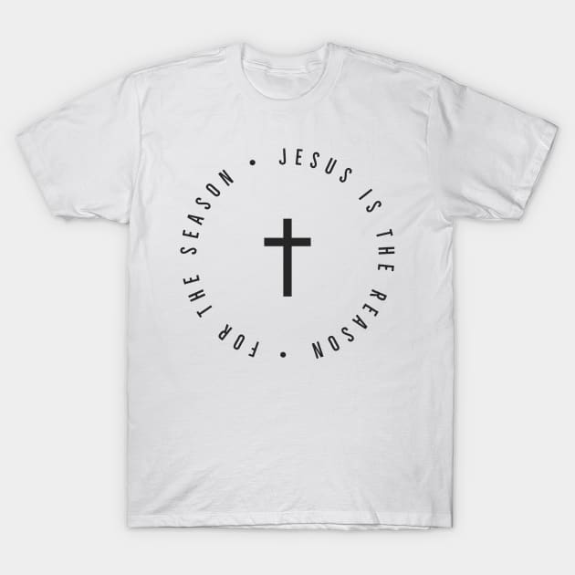 Jesus Is The Reason For The Season | Funny T-Shirt by Happy - Design